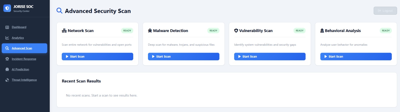 Advanced Security Scan